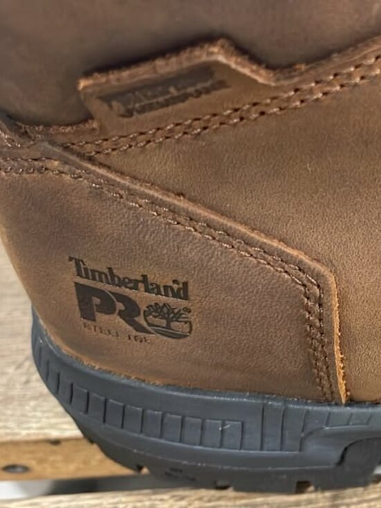 TIMBERLAND PRO MEN\'S  6\'\' MONTAUK SAFETY TOE MD BROWN  A63MB-EM4 ALL SIZES main image 8